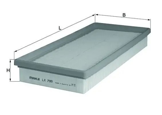 Luftfilter MAHLE LX 799