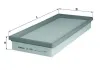 Luftfilter MAHLE LX 799 Bild Luftfilter MAHLE LX 799