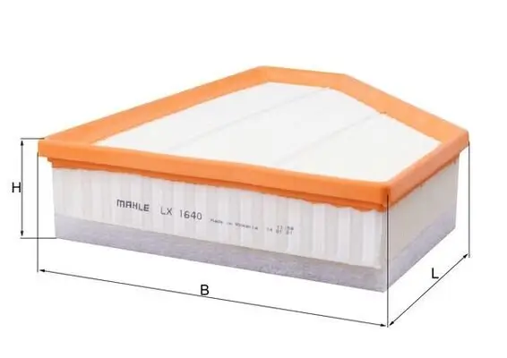 Luftfilter MAHLE LX 1640