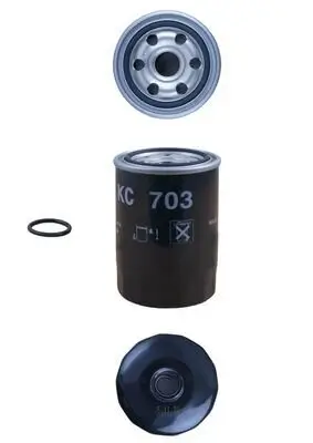 Kraftstofffilter MAHLE KC 703D Bild Kraftstofffilter MAHLE KC 703D
