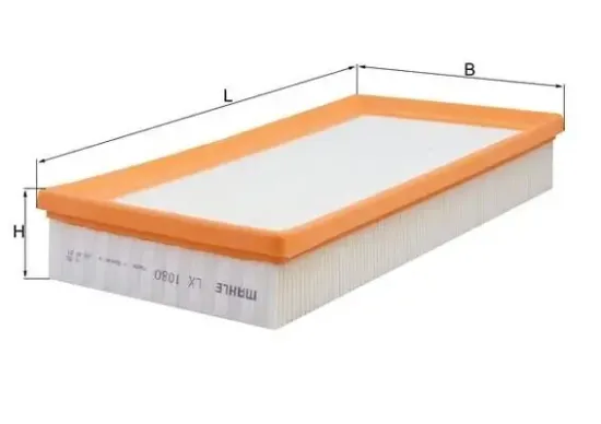 Luftfilter MAHLE LX 1080 Bild Luftfilter MAHLE LX 1080