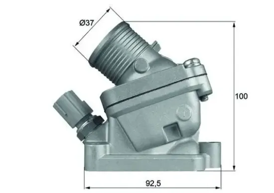 Thermostat, Kühlmittel MAHLE TH 36 90D Bild Thermostat, Kühlmittel MAHLE TH 36 90D