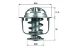 Thermostat, Kühlmittel MAHLE TX 119 82D Bild Thermostat, Kühlmittel MAHLE TX 119 82D