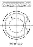 Kolben MAHLE 021 PI 00132 000