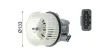 Innenraumgebläse 12 V MAHLE AB 117 000P Bild Innenraumgebläse 12 V MAHLE AB 117 000P