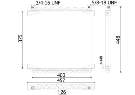 Kondensator, Klimaanlage MAHLE AC 1143 000S Bild Kondensator, Klimaanlage MAHLE AC 1143 000S