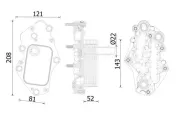 Ölkühler, Motoröl MAHLE CLC 277 000S