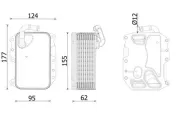 Ölkühler, Motoröl MAHLE CLC 279 000S