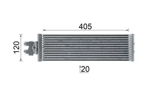 Ölkühler, Automatikgetriebe MAHLE CLC 295 000P Bild Ölkühler, Automatikgetriebe MAHLE CLC 295 000P