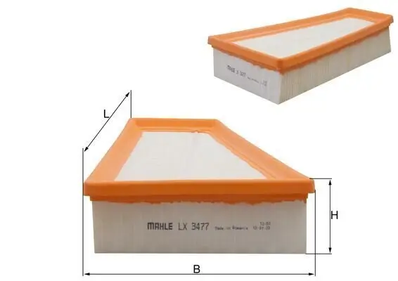 Luftfilter MAHLE LX 3477