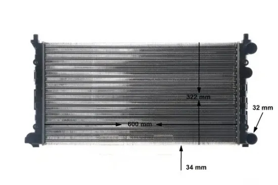 Kühler, Motorkühlung MAHLE CR 146 000S Bild Kühler, Motorkühlung MAHLE CR 146 000S