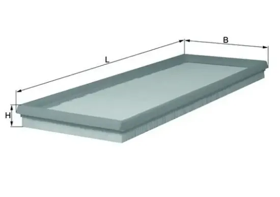 Luftfilter MAHLE LX 118 Bild Luftfilter MAHLE LX 118