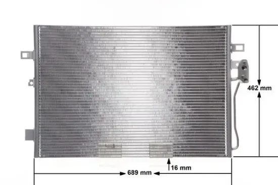 Kondensator, Klimaanlage MAHLE AC 46 000S Bild Kondensator, Klimaanlage MAHLE AC 46 000S