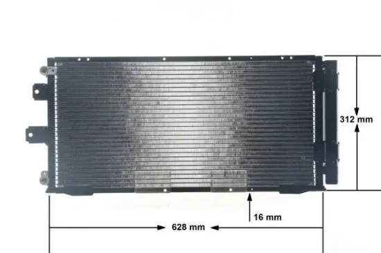 Kondensator, Klimaanlage MAHLE AC 333 000S Bild Kondensator, Klimaanlage MAHLE AC 333 000S