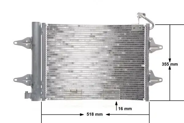 Kondensator, Klimaanlage MAHLE AC 359 000S