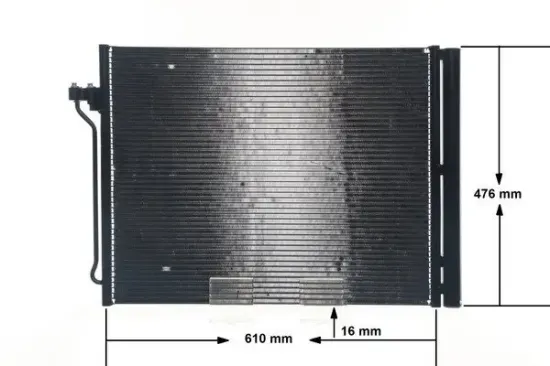 Kondensator, Klimaanlage MAHLE AC 463 000S Bild Kondensator, Klimaanlage MAHLE AC 463 000S