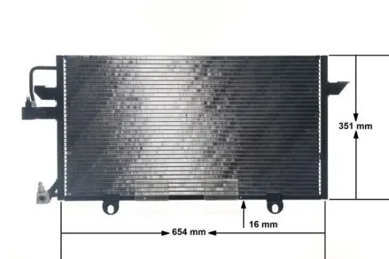 Kondensator, Klimaanlage MAHLE AC 157 000S Bild Kondensator, Klimaanlage MAHLE AC 157 000S