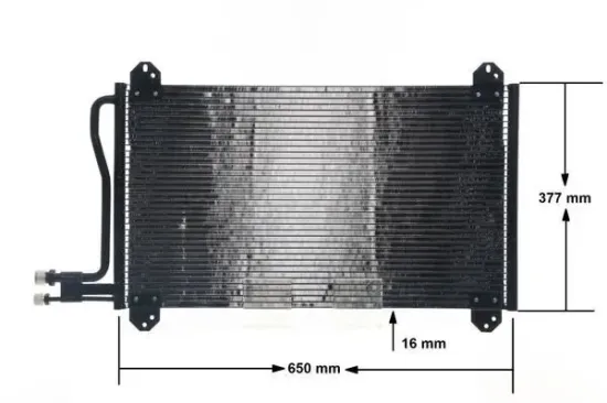 Kondensator, Klimaanlage MAHLE AC 207 000S Bild Kondensator, Klimaanlage MAHLE AC 207 000S