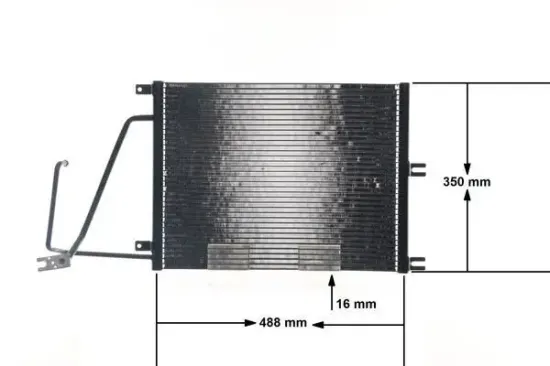 Kondensator, Klimaanlage MAHLE AC 226 000S Bild Kondensator, Klimaanlage MAHLE AC 226 000S