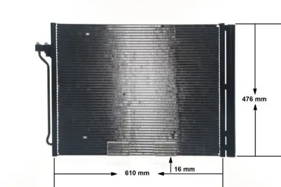 Kondensator, Klimaanlage MAHLE AC 463 000S Bild Kondensator, Klimaanlage MAHLE AC 463 000S