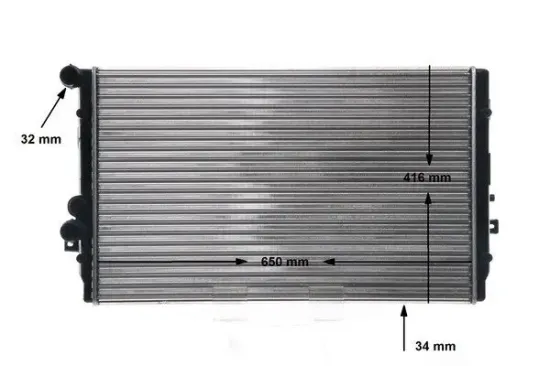 Kühler, Motorkühlung MAHLE CR 854 001S Bild Kühler, Motorkühlung MAHLE CR 854 001S