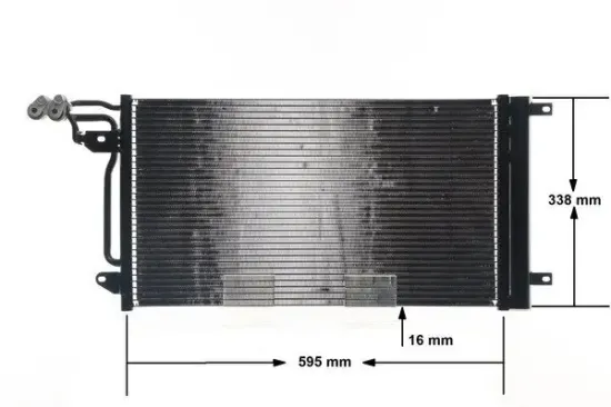 Kondensator, Klimaanlage MAHLE AC 566 000S Bild Kondensator, Klimaanlage MAHLE AC 566 000S