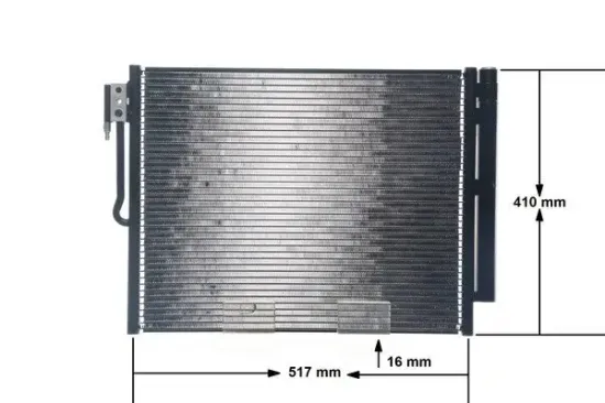 Kondensator, Klimaanlage MAHLE AC 596 000S Bild Kondensator, Klimaanlage MAHLE AC 596 000S