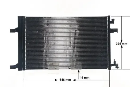 Kondensator, Klimaanlage MAHLE AC 637 000S Bild Kondensator, Klimaanlage MAHLE AC 637 000S