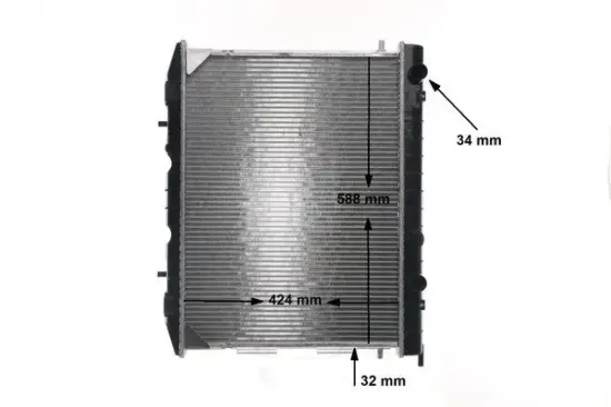 Kühler, Motorkühlung MAHLE CR 137 000S Bild Kühler, Motorkühlung MAHLE CR 137 000S