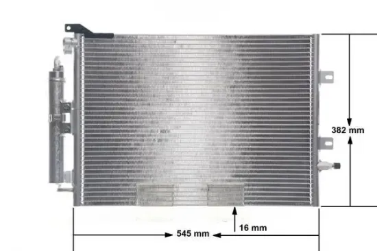 Kondensator, Klimaanlage MAHLE AC 720 000S Bild Kondensator, Klimaanlage MAHLE AC 720 000S