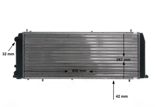 Kühler, Motorkühlung MAHLE CR 140 000S Bild Kühler, Motorkühlung MAHLE CR 140 000S