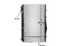 Kühler, Motorkühlung MAHLE CR 1308 000S Bild Kühler, Motorkühlung MAHLE CR 1308 000S