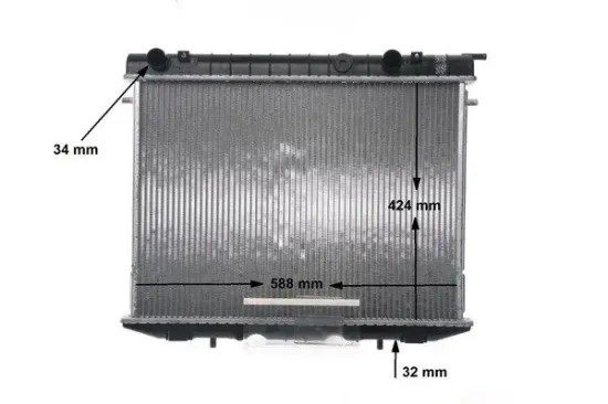 Kühler, Motorkühlung MAHLE CR 208 000S Bild Kühler, Motorkühlung MAHLE CR 208 000S