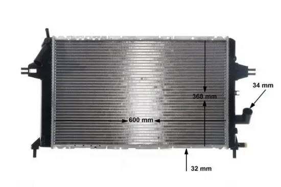 Kühler, Motorkühlung MAHLE CR 305 000S Bild Kühler, Motorkühlung MAHLE CR 305 000S