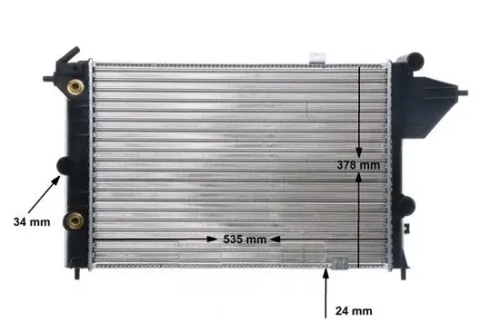 Kühler, Motorkühlung MAHLE CR 439 000S Bild Kühler, Motorkühlung MAHLE CR 439 000S