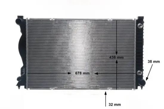 Kühler, Motorkühlung MAHLE CR 789 000S Bild Kühler, Motorkühlung MAHLE CR 789 000S
