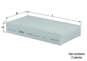 Filter, Innenraumluft MAHLE LA 168/S
