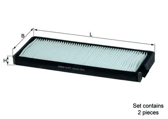 Filter, Innenraumluft MAHLE LA 377/S