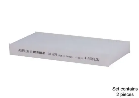 Filter, Innenraumluft MAHLE LA 674/S Bild Filter, Innenraumluft MAHLE LA 674/S