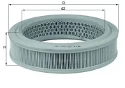 Luftfilter MAHLE LX 157