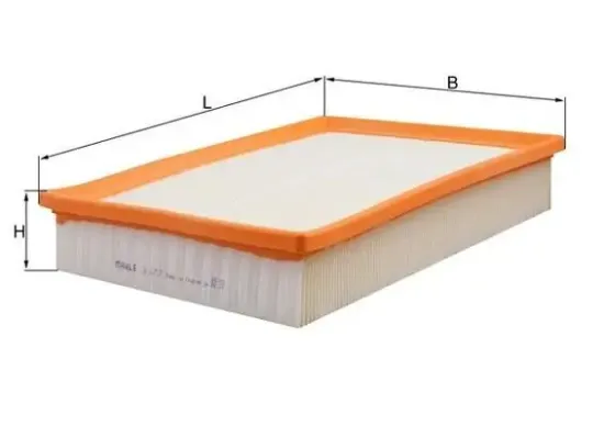 Luftfilter MAHLE LX 4757 Bild Luftfilter MAHLE LX 4757