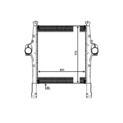 Kühler, Motorkühlung MAHLE CR 13 000S Bild Kühler, Motorkühlung MAHLE CR 13 000S