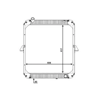 Kondensator, Klimaanlage MAHLE AC 720 000S Bild Kondensator, Klimaanlage MAHLE AC 720 000S