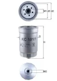 Kraftstofffilter MAHLE KC 101/1