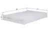 Filter, Innenraumluft MAHLE LA 891 Bild Filter, Innenraumluft MAHLE LA 891