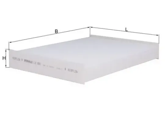 Filter, Innenraumluft MAHLE LA 891 Bild Filter, Innenraumluft MAHLE LA 891