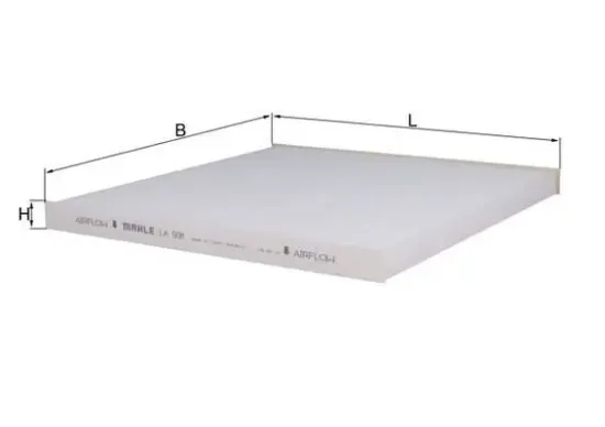 Filter, Innenraumluft MAHLE LA 931 Bild Filter, Innenraumluft MAHLE LA 931