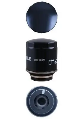 Ölfilter MAHLE OC 593/3 Bild Ölfilter MAHLE OC 593/3