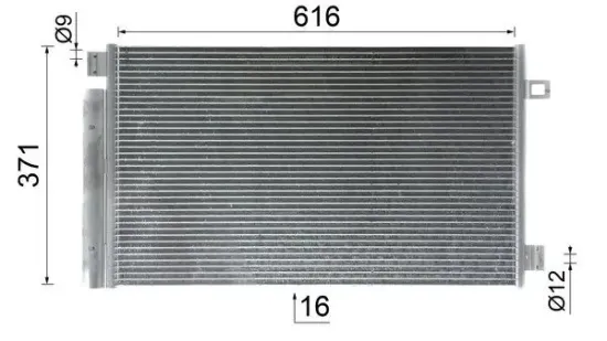 Kondensator, Klimaanlage MAHLE AC 1127 000P Bild Kondensator, Klimaanlage MAHLE AC 1127 000P