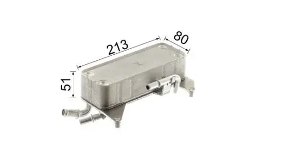 Ölkühler, Automatikgetriebe MAHLE CLC 286 000P Bild Ölkühler, Automatikgetriebe MAHLE CLC 286 000P